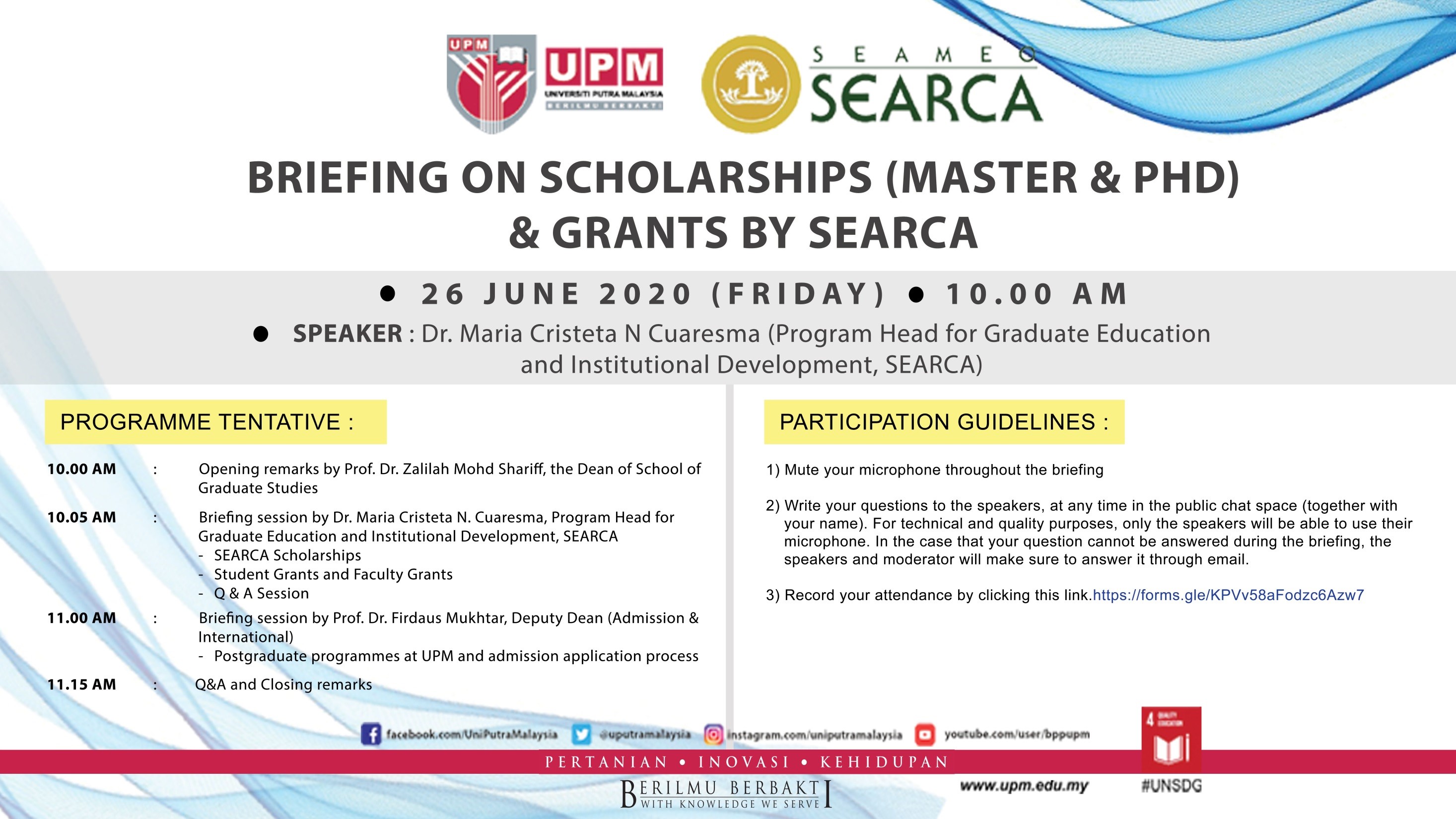 Master programme. Malaysia International scholarship mis.