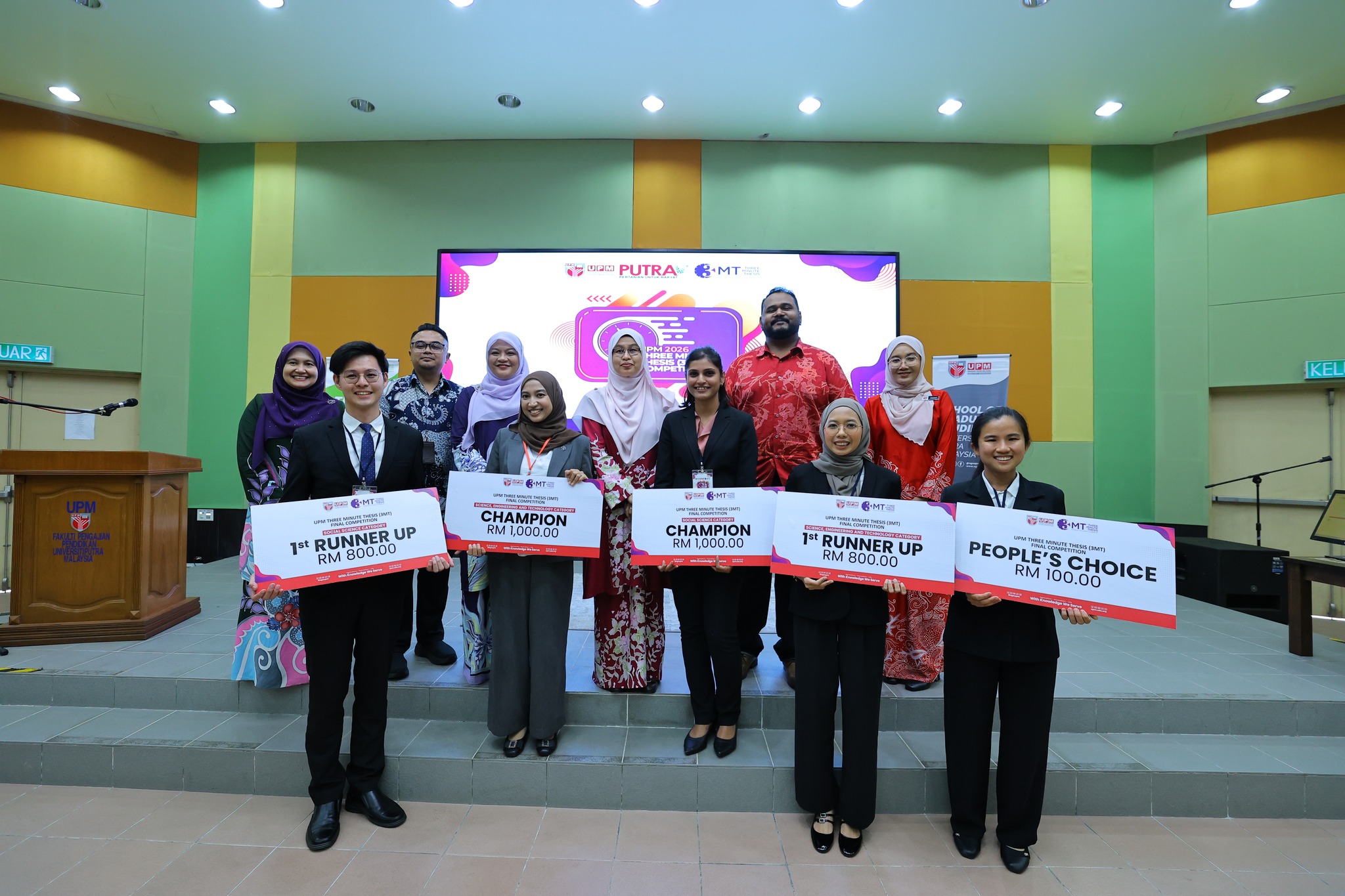 From Research to Stage: 3MT UPM 2026 Inspires Innovation