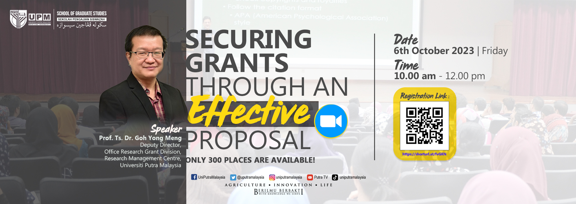 2023 Seminar Securing Grants Through an Effective Proposal
