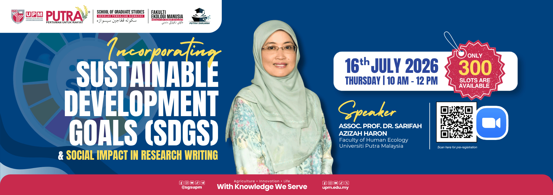 2026 Seminar Putra Sarjana Incorporating SDG