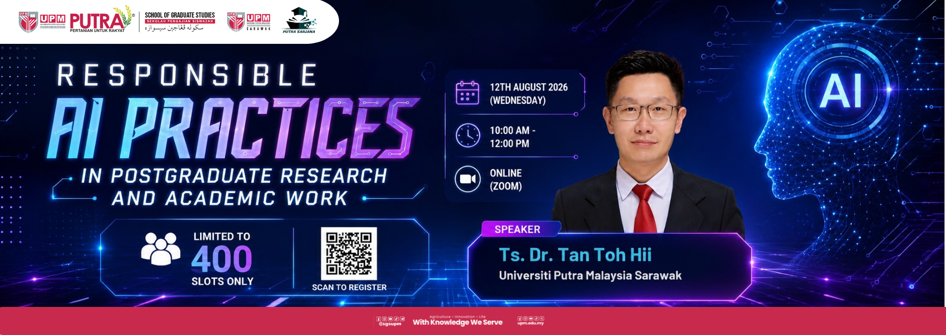 2026 Seminar Putra Sarjana Responsible AI Practices in Postgraduate Research and Academic Work